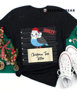 Destroyer Budgie Christmas Tree Shirt