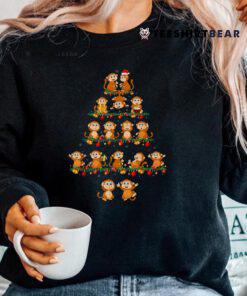 Family Pajama Sets Christmas Matching Monkey Xmas Tree Shirt