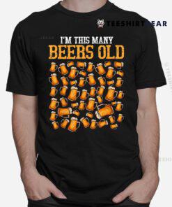 Funny 50 Year Old Beer Shirt
