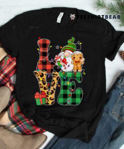 Gnome Christmas Buffalo Lights Xmas Shirt