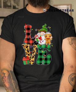 Gnome Christmas Buffalo Lights Xmas Shirt