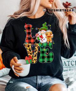 Gnome Christmas Buffalo Lights Xmas Shirt