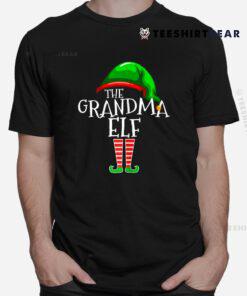 Grandma Elf Group Matching Family Christmas Shirt