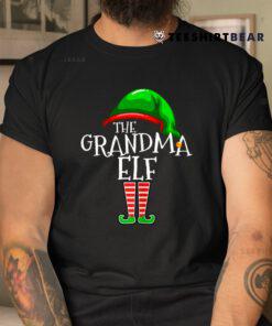Grandma Elf Group Matching Family Christmas Shirt