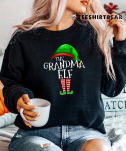 Grandma Elf Group Matching Family Christmas Shirt