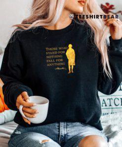 Hamilton Quote History USA Silhouette Shirt