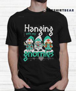 Hanging With My Dialysis Gnomes Dialysis Nurse Christmas Shirt