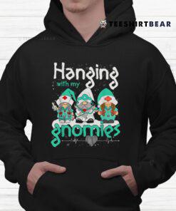 Hanging With My Dialysis Gnomes Dialysis Nurse Christmas Shirt