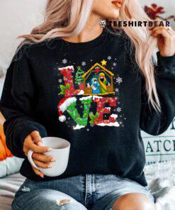 Happy Christmas Love Nativity Laurie Furnell Shirt