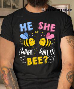 He Or She What Will It Bee Baby Party Gender Reveal Shirt