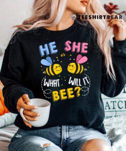 He Or She What Will It Bee Baby Party Gender Reveal Shirt
