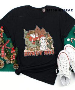 Howdy Santa Christmas Xmas Shirt