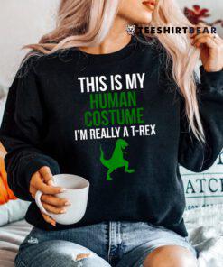 Human Costume I'm Really A T Rex Shirt