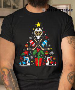Ice Hockey Christmas Ornament Tree Shirt