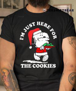 Im Just Here For The Cookies Christmas Shirt