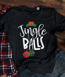 Jingle Balls Funny Couple Matching Christmas Pjs Shirt