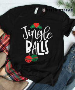 Jingle Balls Funny Couple Matching Christmas Pjs Shirt