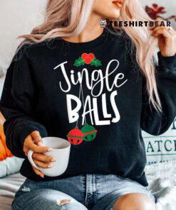 Jingle Balls Funny Couple Matching Christmas Pjs Shirt
