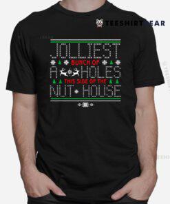 Jolliest Bunch Of A-holes Tee Funny Christmas Shirt
