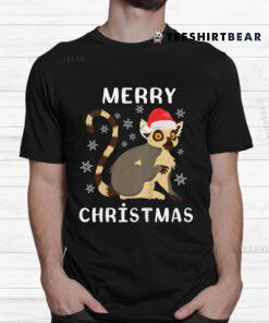 Lemur Santa Merry Christmas Lemur Shirt