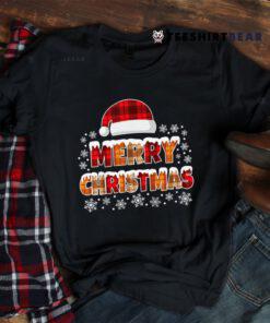 Merry Christmas Buffalo Plaid Shirt