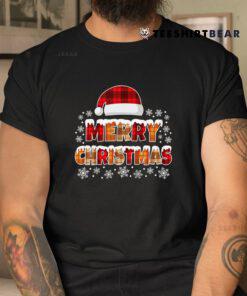 Merry Christmas Buffalo Plaid Shirt