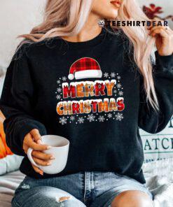 Merry Christmas Buffalo Plaid Shirt