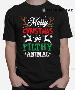 Merry Christmas Filthy Ya Xmas Pajama Shirt