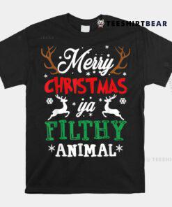 Merry Christmas Filthy Ya Xmas Pajama Shirt