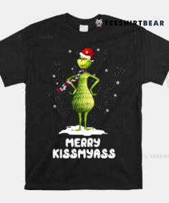 Merry Kissmyass Grinch Christmas Shirt