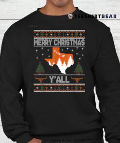 Merry Xmas Yall Texas Ugly Christmas Shirt