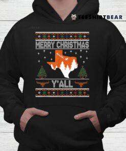 Merry Xmas Yall Texas Ugly Christmas Shirt