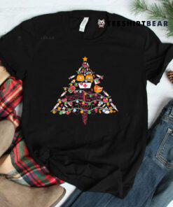 Nurse Christmas Tree Crew Xmas Ornaments Elements Shirt