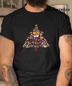 Nurse Christmas Tree Crew Xmas Ornaments Elements Shirt