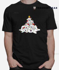 Polar Bear Christmas Tree Funny Christmas Shirt