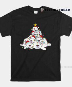 Polar Bear Christmas Tree Funny Christmas Shirt