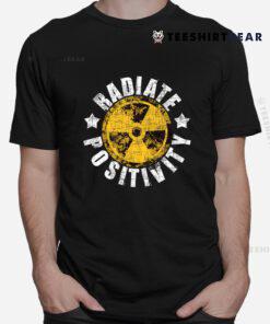 Radiate Positivity Radiologist Xray Radiology Technician Shirt