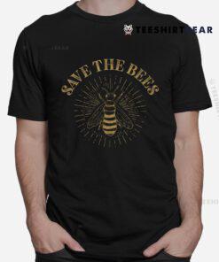 Retro Save The Bees Apiary Bee Beekeeper Shirt