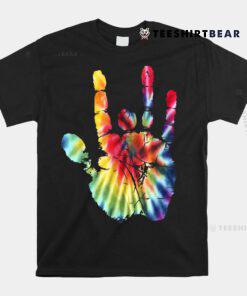 Retro Tie Dye Jerry Hand Shirt