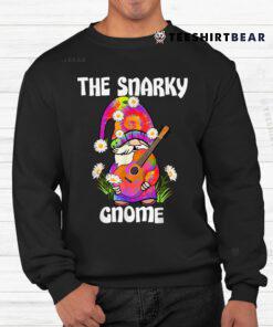 Snarky Gnome Merry Christmas Tie Dye Pajamas Shirt