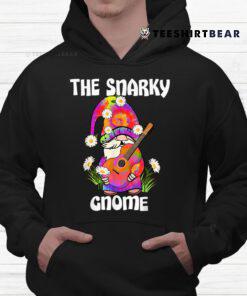 Snarky Gnome Merry Christmas Tie Dye Pajamas Shirt