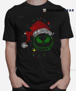 Sparkle Rhinestone Christmas Jack Skellington Shirt