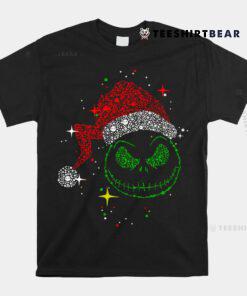 Sparkle Rhinestone Christmas Jack Skellington Shirt