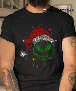 Sparkle Rhinestone Christmas Jack Skellington Shirt