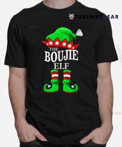 The Boujie Elf Matching Group Family Christmas Shirt