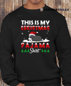 This Is My Christmas Pajama Boston Terrier Dog Funny Xmas Shirt