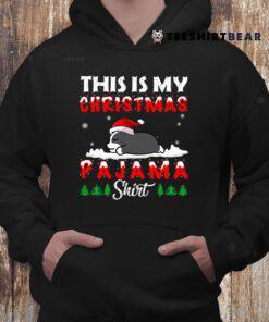This Is My Christmas Pajama Boston Terrier Dog Funny Xmas Shirt