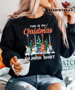 This Is My Christmas Pajama Funny Guitar Xmas Shirt
