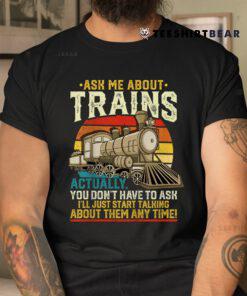 Trainspotting Trainspotter Model Trains Train Model Shirt