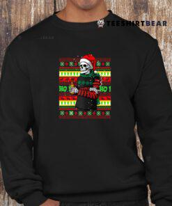 Ugly Christmas Skull Santa Shirt